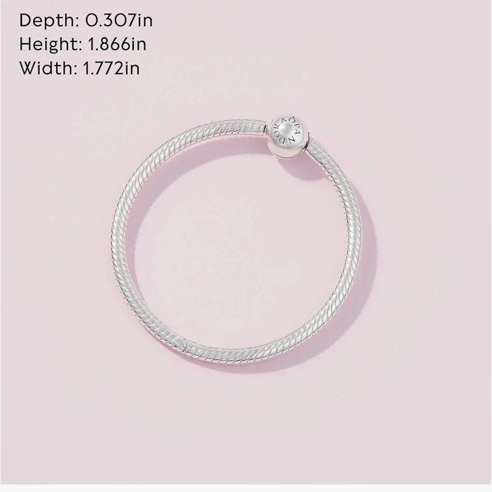 BRAND NEW! Pandora O Ring Carrier 925 Sterling Silver (399576C00) - Picture 4 of 4
